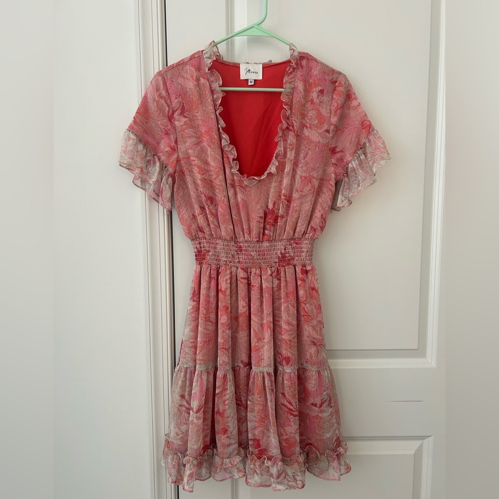Floral Ruffle Dress